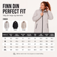 Unisex middels lang vattert vinterjakke