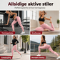 Høytaljede cargo-yogabukser for kvinner
