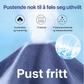 Elastiske jeans med rette ben for menn