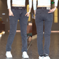 Elastiske jeans med rette ben for menn
