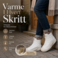 Dame retro vanntette varme snøstøvler