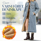 Lang dongseterje for kvinne med varmt fôr