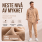 Myk og varm fritidssett for menn med skjorte og bukser