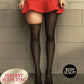 Faux Sheer Elastisk Tights med varmt plysjfôr