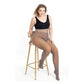Faux Sheer Elastisk Tights med varmt plysjfôr