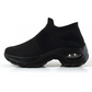 Dame pustende sokkesneakers med glidende passform