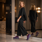 Dame pustende sokkesneakers med glidende passform