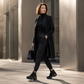 Dame pustende sokkesneakers med glidende passform