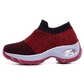Dame pustende sokkesneakers med glidende passform