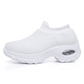 Dame pustende sokkesneakers med glidende passform