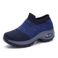 Dame pustende sokkesneakers med glidende passform