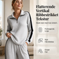 Uformell sweatshirt og vide bukser for kvinner