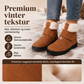 Sklisikre varme vinterstøvler for kvinner