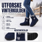 Sklisikre varme vinterstøvler for kvinner