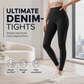 Høytaljede slanke jeans for kvinner