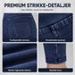 Høytaljede slanke jeans for kvinner