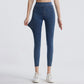 Høytaljede slanke jeans for kvinner