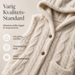 Dame koselig og varm hettevest