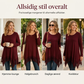 Bohemsk blonde-tunikktopp for kvinner