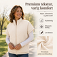 Varm vattert vest for kvinner