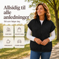 Varm vattert vest for kvinner