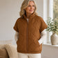 Varm vattert vest for kvinner
