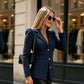Formstillegående chic blazer for kvinner