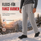 Unisex tykke varme fleecebukser