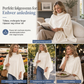 Elegant strikket sjal for kvinner, ensfarget, løs passform, allsidig kappe