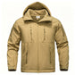 Vindtett softshell-termojakke for menn