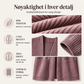 Dame koselig ribbestrikket lang cardigan