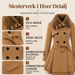 Elegant tweedelt frakk for damer