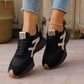 Casual lette plattformsneakers for kvinner