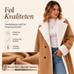 Elegant vinterfrakk i ull for kvinner