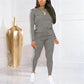 Todelt langermet joggedress for damer