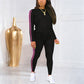 Todelt langermet joggedress for damer