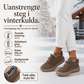 Dame uformelle vintersko med plysjforing