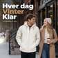 Unisex ultra-varm Sherpa-hettegenser