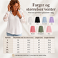 Chichet hettegenser med blonde ermer for kvinner