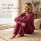 Avslappende strikket loungewear-sett for kvinner