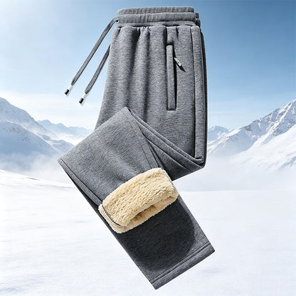 Varme joggebukser for menn, vinter