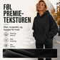 Unisex, avslappet oversize hettegenser med syrevask
