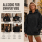 Unisex, avslappet oversize hettegenser med syrevask