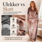 Kvinnens løsslupne leopardprint to-delt sett
