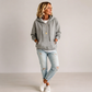 Oversized hettegenser med snøring for damer