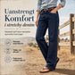 Klassiske rette jeans med stretch for dame