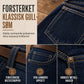 Klassiske rette jeans med stretch for dame