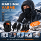❄️ 50 % RABATT! ⏰❄️ Hold deg varm hele vinteren! 3-delt sett: lue + hansker + sokker + ansiktsmaske ✨