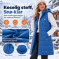 Midtlang, hettepuset vest for kvinner – Varm og stilren lag-på-lag-favoritt ✨🧥❄️