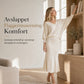 Elegant V-hals Batwing-ermer Strikket Genser og Midiskjørt To-delt Sett